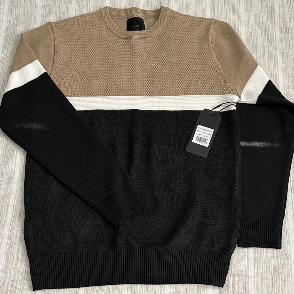 Six Lincoln New York.  NWT!  Classic Black & Tan with White accent.